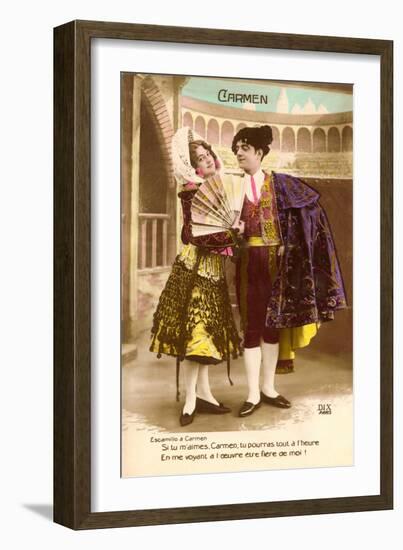 Scene from Carmen-null-Framed Art Print