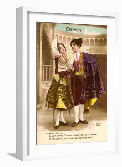 Scene from Carmen-null-Framed Art Print