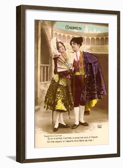 Scene from Carmen-null-Framed Art Print