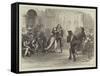 Scene from Charles I at the Lyceum Theatre-David Henry Friston-Framed Stretched Canvas