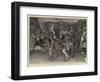 Scene from Charles the First at the Lyceum Theatre-Edward John Gregory-Framed Giclee Print