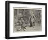 Scene from Cinderella at the Lyceum Theatre, Prince Felix Finding Cinderella in the Wood-null-Framed Giclee Print