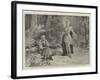 Scene from Cinderella at the Lyceum Theatre, Prince Felix Finding Cinderella in the Wood-null-Framed Giclee Print