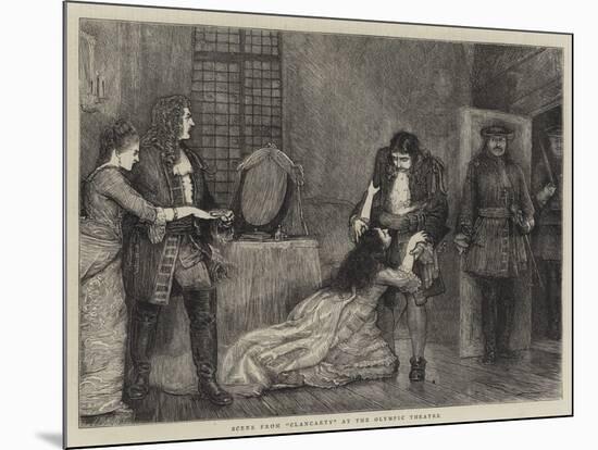 Scene from Clancarty at the Olympic Theatre-null-Mounted Giclee Print