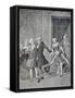 Scene from Comedy Curious Incident-Carlo Goldoni-Framed Stretched Canvas