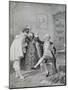 Scene from Comedy Fanatical Poet-Carlo Goldoni-Mounted Giclee Print