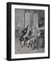 Scene from Comedy Loving Servant-Carlo Goldoni-Framed Giclee Print