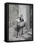 Scene from Comedy Women's Gossip-Carlo Goldoni-Framed Stretched Canvas