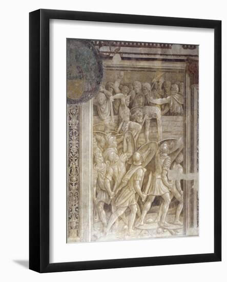 Scene from Cycle on Trajan's Column, 1511-1513-Baldassare Peruzzi-Framed Giclee Print