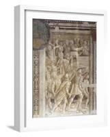 Scene from Cycle on Trajan's Column, 1511-1513-Baldassare Peruzzi-Framed Giclee Print