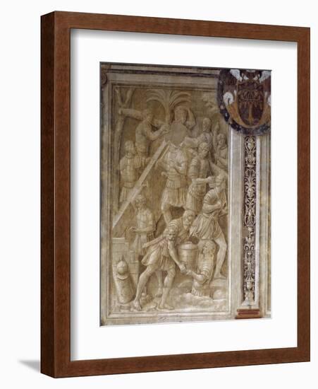 Scene from Cycle on Trajan's Column, 1511-1513-Baldassare Peruzzi-Framed Giclee Print