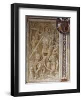 Scene from Cycle on Trajan's Column, 1511-1513-Baldassare Peruzzi-Framed Giclee Print