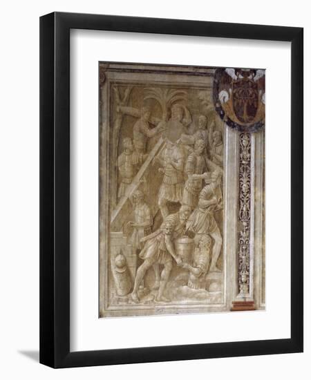 Scene from Cycle on Trajan's Column, 1511-1513-Baldassare Peruzzi-Framed Giclee Print