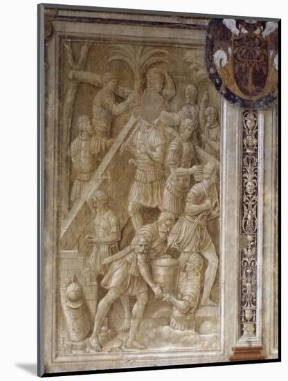 Scene from Cycle on Trajan's Column, 1511-1513-Baldassare Peruzzi-Mounted Giclee Print