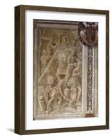 Scene from Cycle on Trajan's Column, 1511-1513-Baldassare Peruzzi-Framed Giclee Print