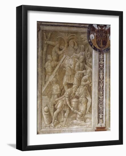 Scene from Cycle on Trajan's Column, 1511-1513-Baldassare Peruzzi-Framed Giclee Print