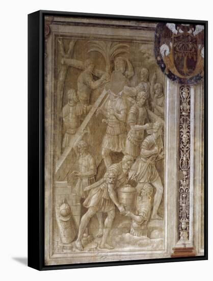 Scene from Cycle on Trajan's Column, 1511-1513-Baldassare Peruzzi-Framed Stretched Canvas