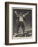 Scene from Dan'L Druce, Blacksmith, at the Haymarket Theatre-Francis S. Walker-Framed Giclee Print