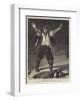 Scene from Dan'L Druce, Blacksmith, at the Haymarket Theatre-Francis S. Walker-Framed Giclee Print