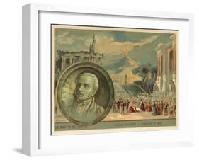 Scene from Daniel Auber's Opera La Muette De Portici-null-Framed Giclee Print