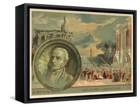 Scene from Daniel Auber's Opera La Muette De Portici-null-Framed Stretched Canvas