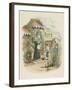 Scene from David Copperfield by Charles Dickens, 1849-1850-Hablot Knight Browne-Framed Giclee Print