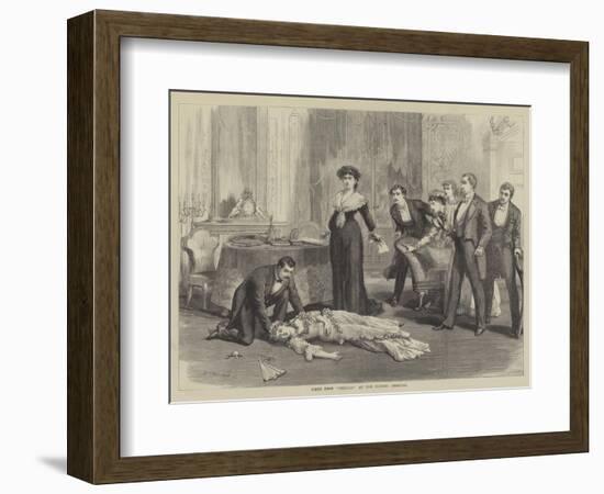 Scene from Delilah at the Olympic Theatre-David Henry Friston-Framed Giclee Print