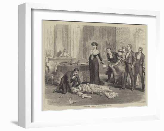 Scene from Delilah at the Olympic Theatre-David Henry Friston-Framed Giclee Print