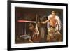 Scene from Die Nibelungen-null-Framed Premium Giclee Print