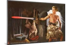 Scene from Die Nibelungen-null-Mounted Art Print