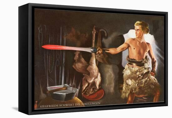 Scene from Die Nibelungen-null-Framed Stretched Canvas