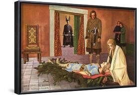 Scene from Die Nibelungen-null-Framed Art Print