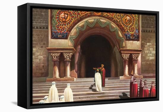 Scene from Die Nibelungen-null-Framed Stretched Canvas