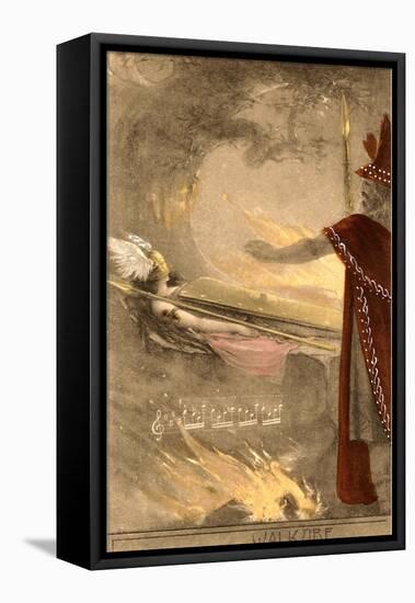 Scene from Die Walkure-null-Framed Stretched Canvas