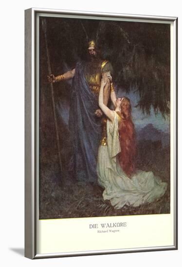 Scene from Die Walkure-null-Framed Art Print