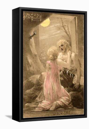 Scene from Die Walkure-null-Framed Stretched Canvas