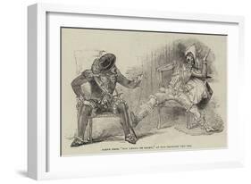 Scene from Don Caesar De Bazan, at the Princess' Theatre-null-Framed Giclee Print