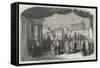 Scene from Donizetti's Opera I Martiri, at the Royal Italian Opera, Procession in the Forum-null-Framed Stretched Canvas