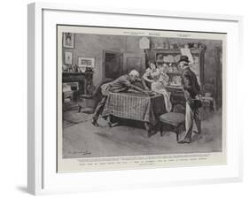 Scene from Dr Conan Doyle's New Play-null-Framed Giclee Print