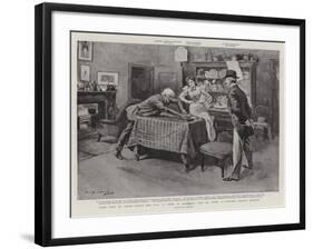Scene from Dr Conan Doyle's New Play-null-Framed Giclee Print