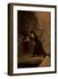 Scene from El Hechizado Por Fuerza-Francisco de Goya-Framed Giclee Print