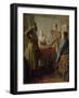 Scene from Everyday Life of the 17th Century, Mid of the 19th C-Nikolai Vasilyevich Nevrev-Framed Giclee Print