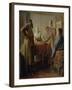 Scene from Everyday Life of the 17th Century, Mid of the 19th C-Nikolai Vasilyevich Nevrev-Framed Giclee Print