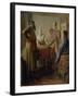 Scene from Everyday Life of the 17th Century, Mid of the 19th C-Nikolai Vasilyevich Nevrev-Framed Giclee Print