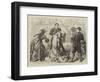 Scene from False Shame, at the Globe Theatre-David Henry Friston-Framed Giclee Print