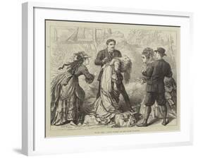 Scene from False Shame, at the Globe Theatre-David Henry Friston-Framed Giclee Print