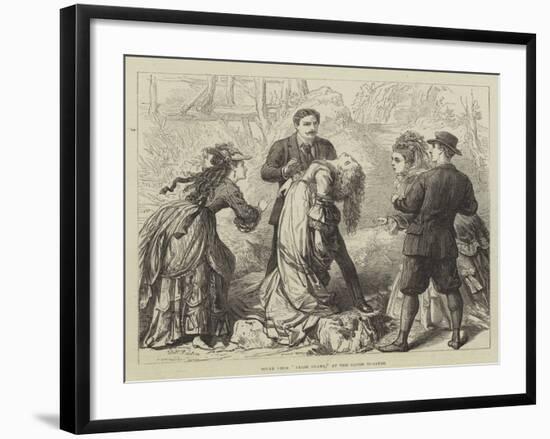 Scene from False Shame, at the Globe Theatre-David Henry Friston-Framed Giclee Print