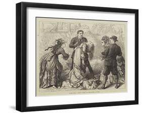 Scene from False Shame, at the Globe Theatre-David Henry Friston-Framed Giclee Print