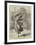 Scene from Fanchette, at the Lyceum Theatre, the Shadow Dance-David Henry Friston-Framed Giclee Print