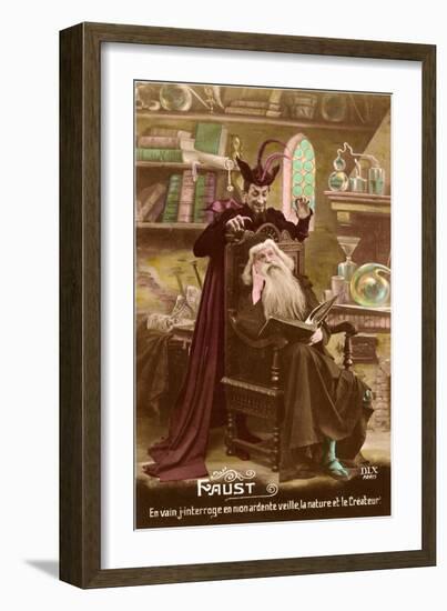 Scene from Faust-null-Framed Art Print